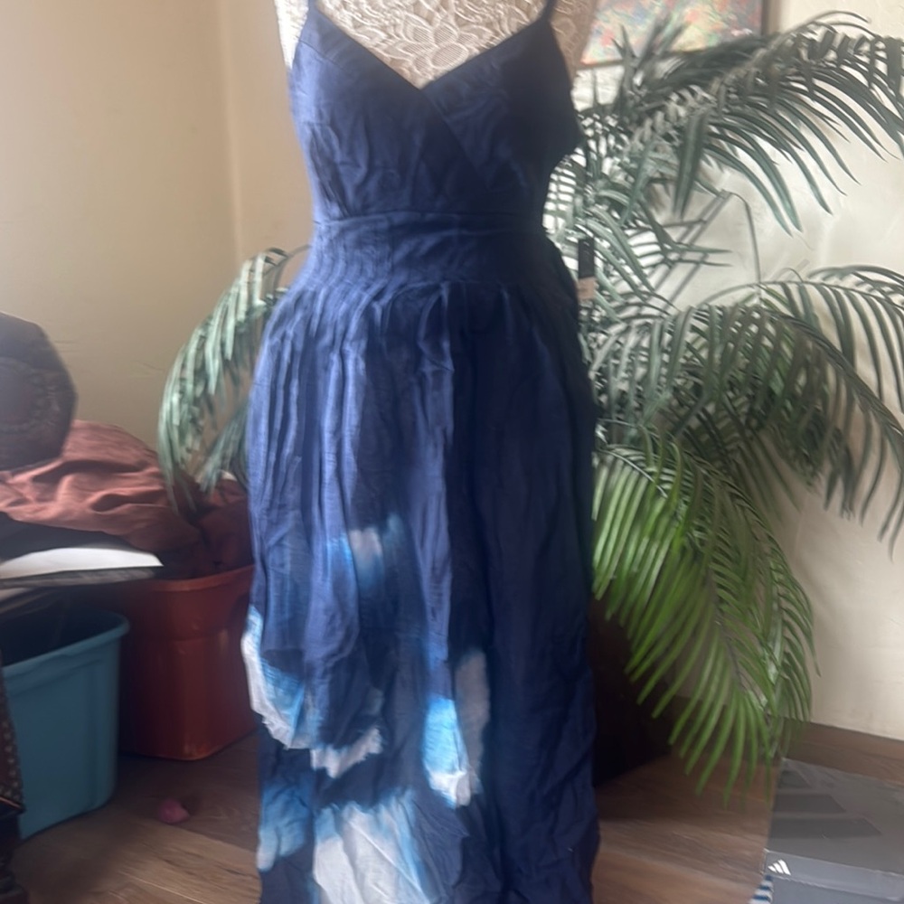 Elegant Navy Blue Dress